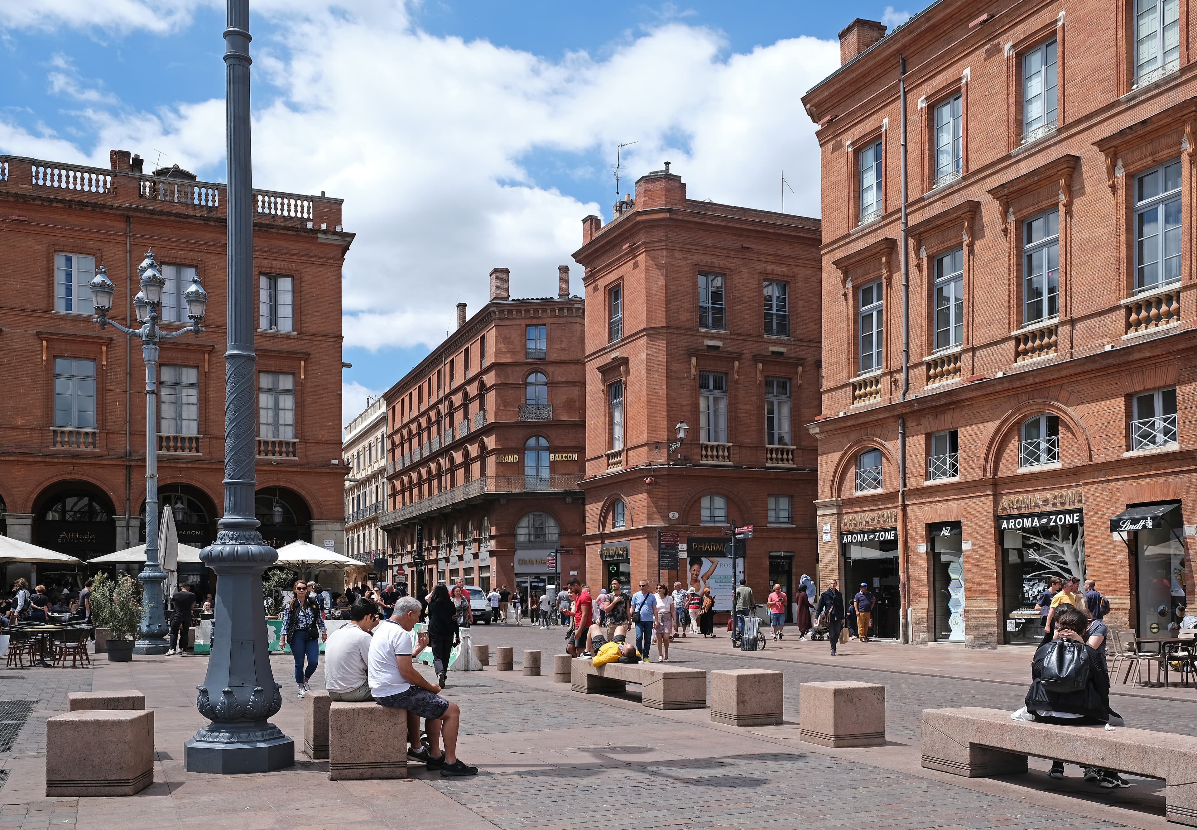 Place du Capitole in Toulouse, France.